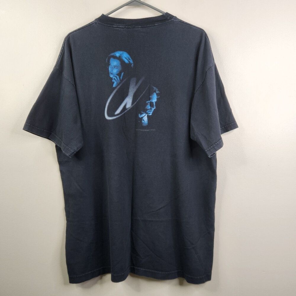 Stanley Desantis Vintage 1998 The X Files Fight The Future SS Graphic Tee XL